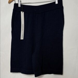NWT Amiss Conception knitted pull on elastic waist mast in Italy wool shorts XS